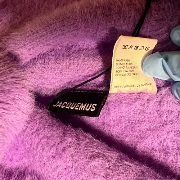 Jacquemus neve knit top sz fr 34 - Picture 3 of 3